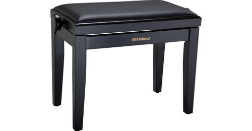 Banc De Piano Roland RPB-D300RW - Assise Large Pour Deux, Hauteur Réglable, Finition Bois De Rose, Structure Robuste - 1