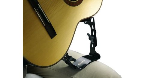Support Médiator Guitare à Ventouse En Silicone - Noir, Fixation Facile, Pour Guitare, Basse, Ukulélé