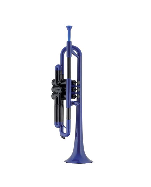 Acheter PTRUMPET TROMPETTE EN RESINE ABS BLEUE avec housse et