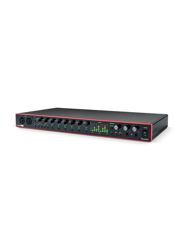 Focusrite Scarlett3 18i8 interface audio USB-C SPdif optique Midi 18  entrées 8 sorties