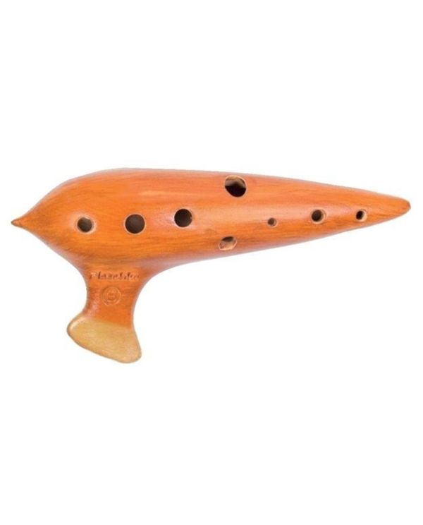 Ocarina D'instrument De Musique Au-dessus De La Table Image stock