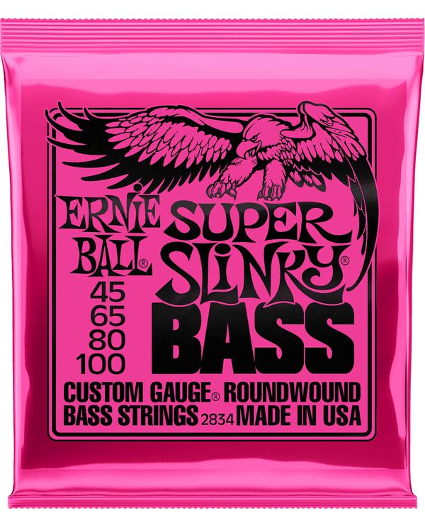 Acheter ERNIE BALL 2834 SUPER SLINKY JEU BASSE ELECTRIQUE 4 CORDES