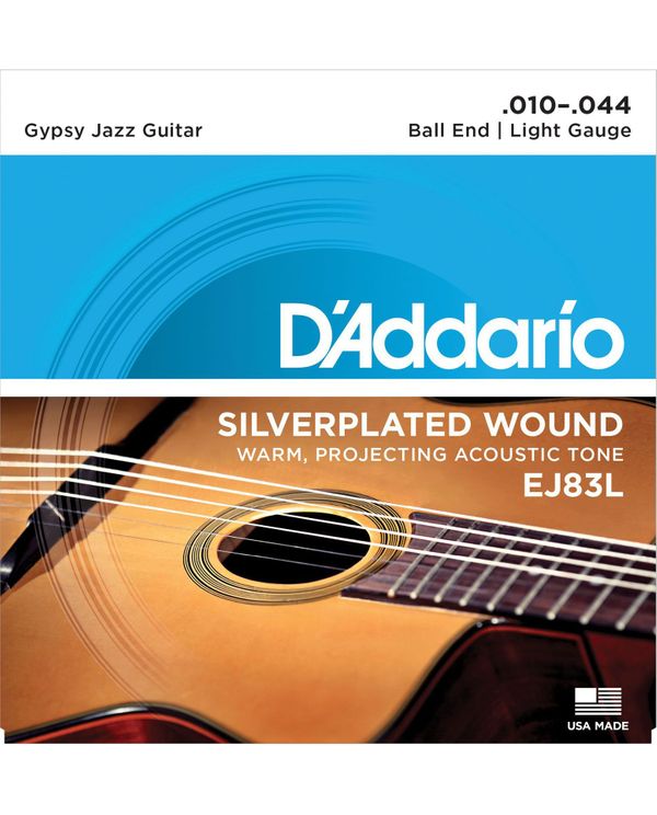 Acheter D'ADDARIO EJ83L JEU DE CORDE GUITARE JAZZ MANOUCHE LIGHT BOULE