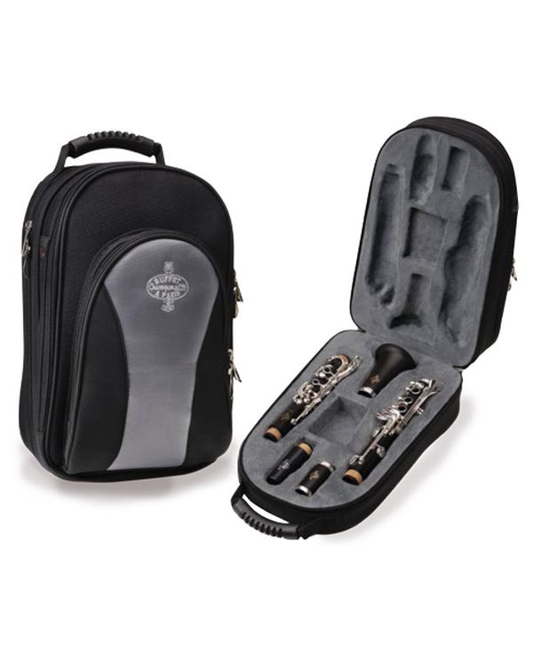 MEGYAD Support Clarinette Noir Pliable 5 Pieds - Porte Trompette Avec Sac De Rangement