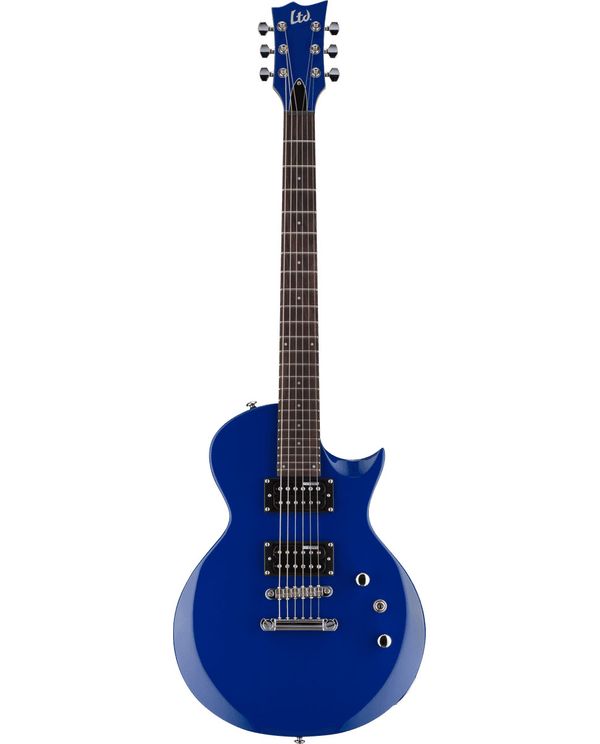 Lot De 4 Boutons Volume/Tonalité Pour Guitare Type Les Paul/SG - Style Chapeau Haut-de-Forme - Bleu/Blanc