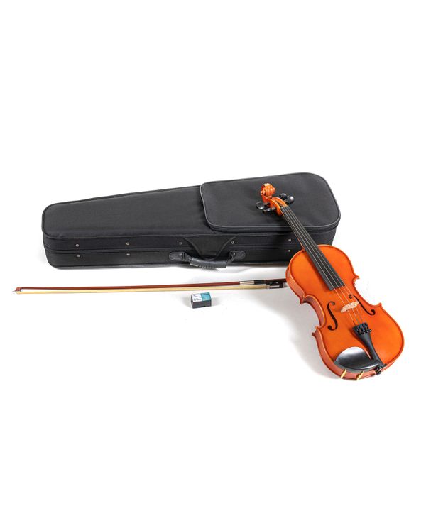 GEWA pure mallette pour violon grise 3/4, avec sangles pour sac à dos,  couverture de protection, support flottant