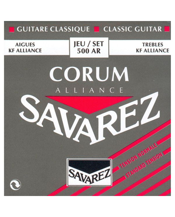 JEU de Cordes pour Guitare SAVAREZ ALLIANCE CORUM Basse polie