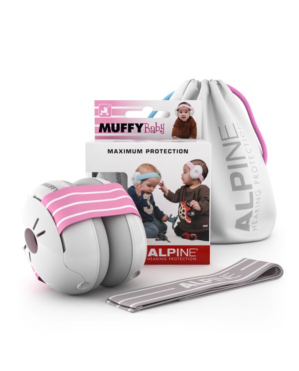 Alpine Muffy Pink casque anti-bruit pour enfants