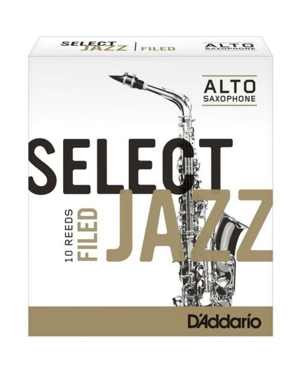 Acheter D'ADDARIO SELECT JAZZ FILED ANCHES SAXOPHONE ALTO 2 HARD