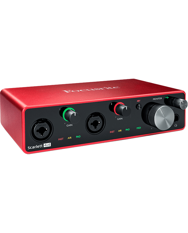 Acheter FOCUSRITE SCARLETT3-4i4 INTERFACE AUDIO USB - 4 entrées/4