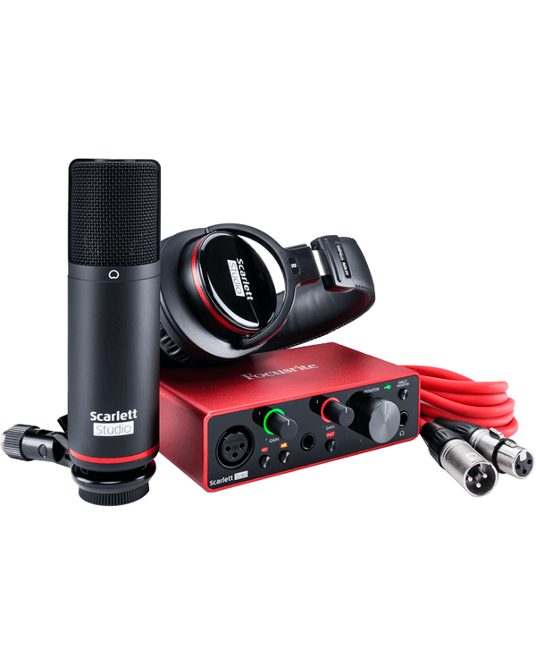 Acheter FOCUSRITE SCARLETT3-SOLO-STUDIO KIT COMPLET ENREGISTREMENT MAO