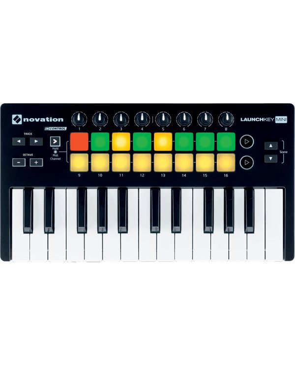 CLAVIER MAITRE NOVATION 25 NOTES/16 PADS LAUNCHKEY-25-MK3